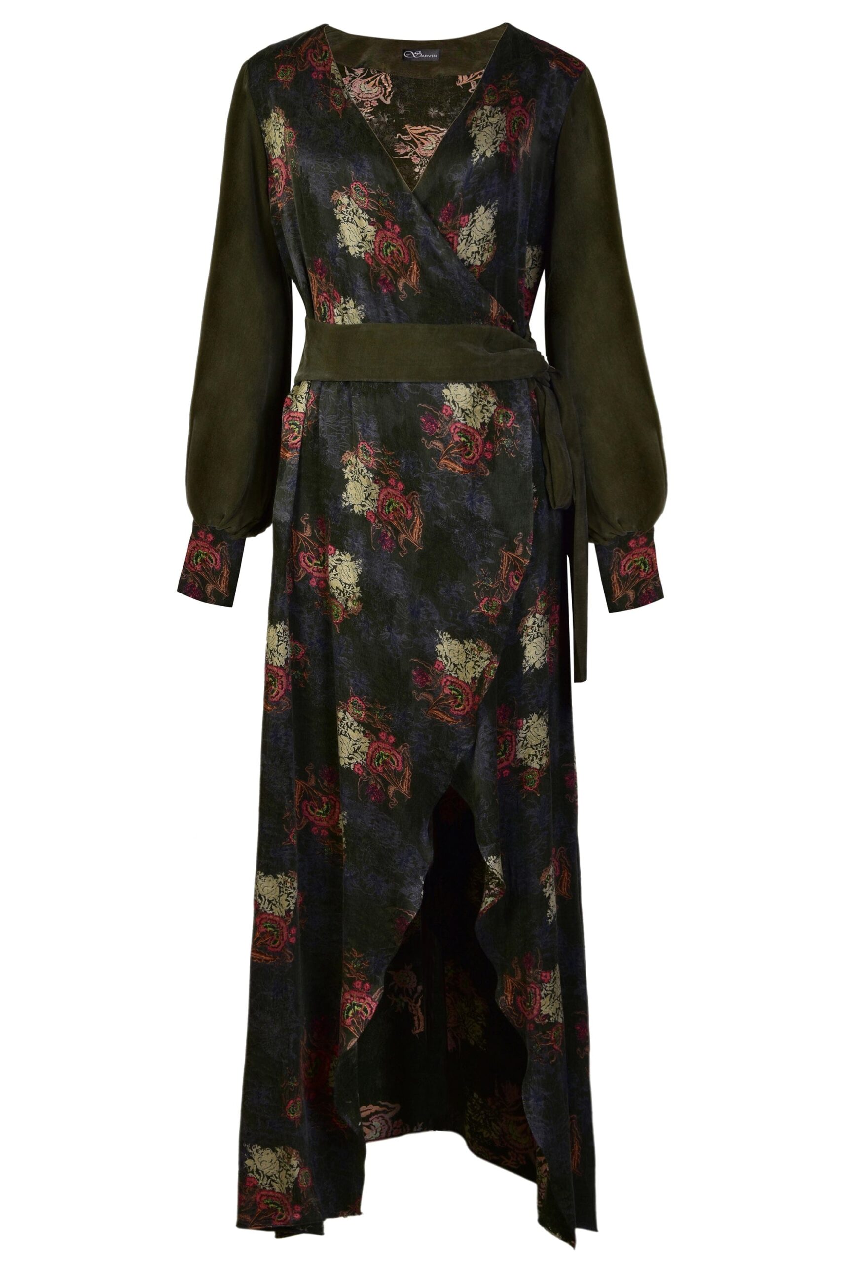 Long Sleeve Wrap Dress - Image 6