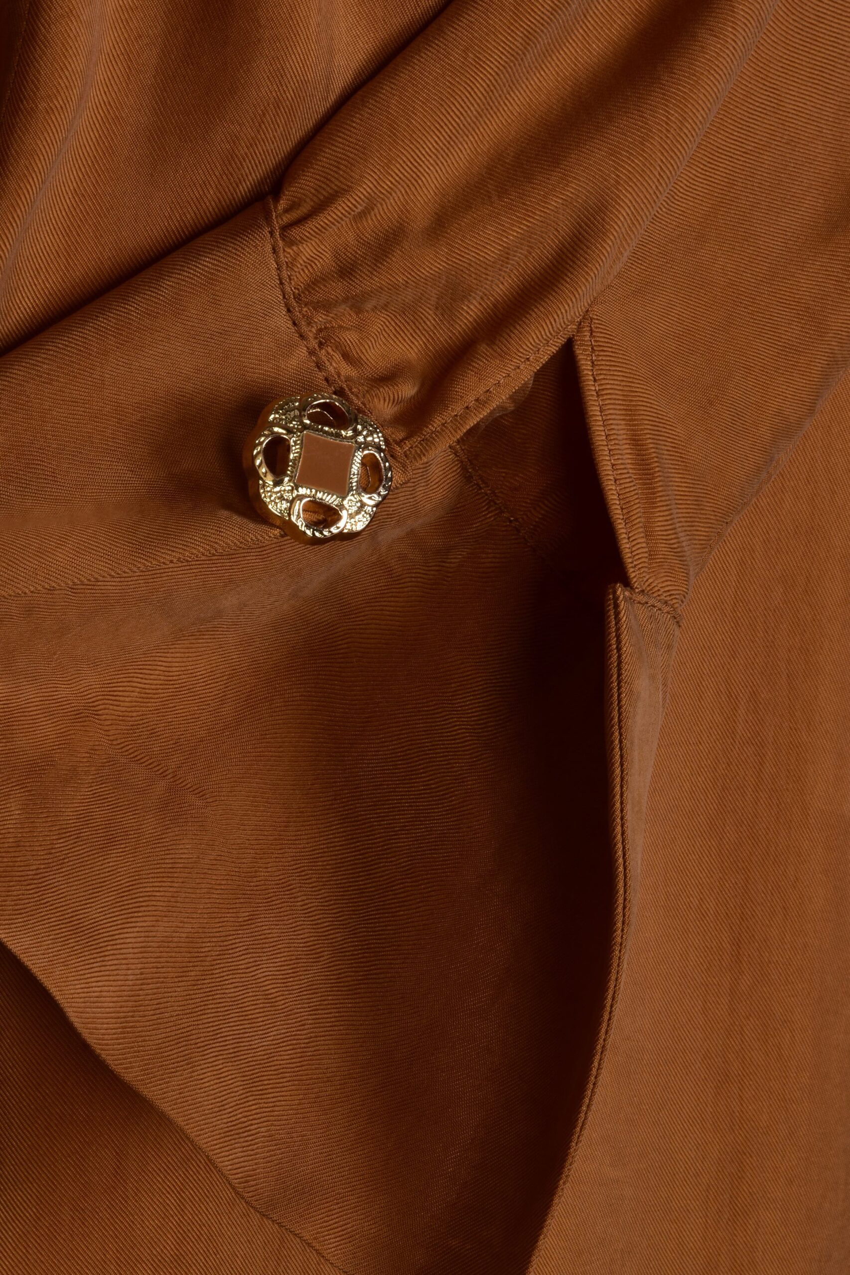 Mustard Yellow Midi Dress - Image 4