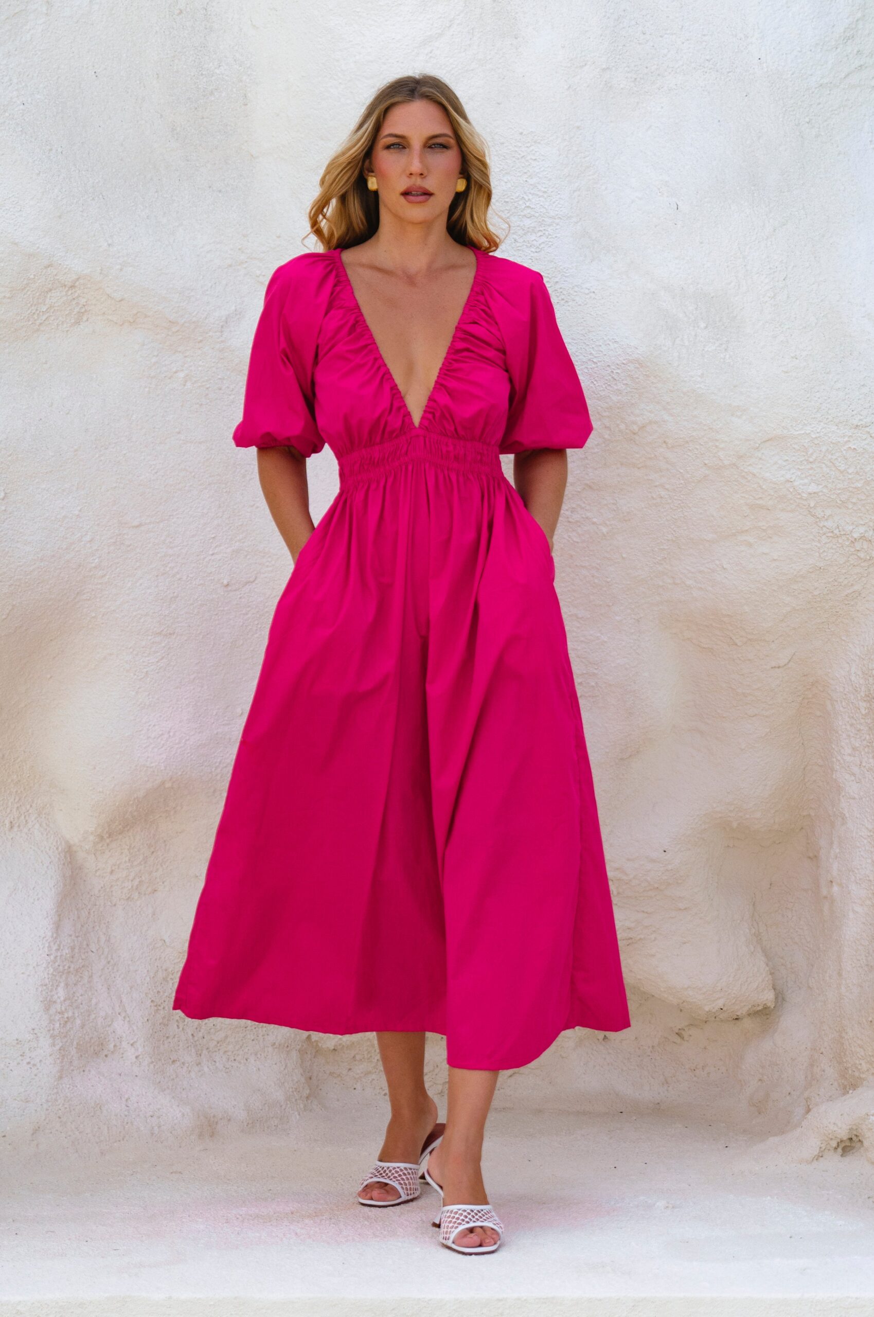 Kezas Cotton Maxi Dress