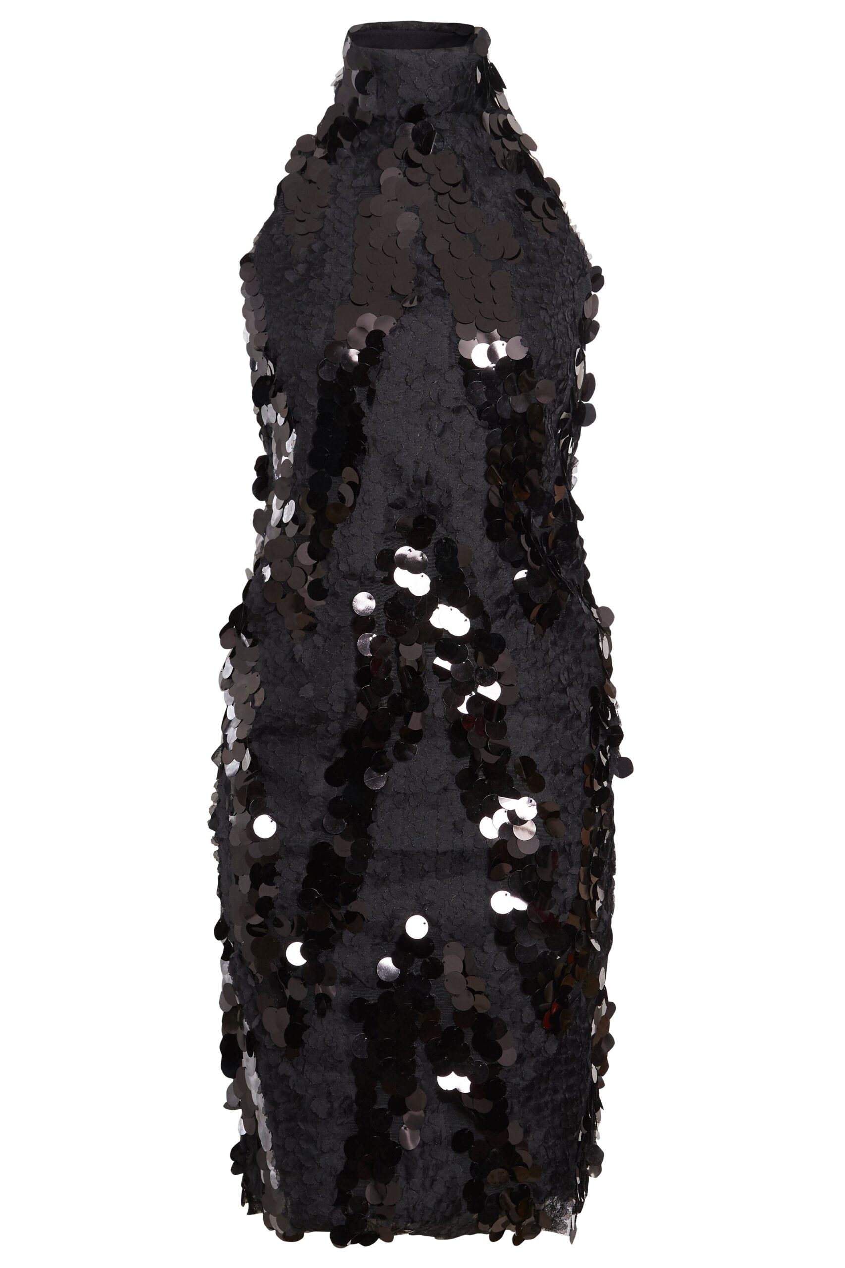 Sparkly Black Mini Dress