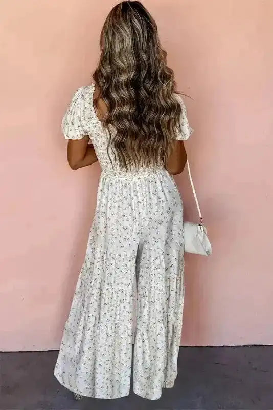 Blossom Breeze Boho Jumpsuit - Image 2