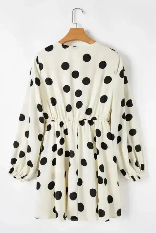 Polka Dot Mini Dress - Image 2