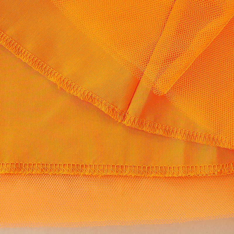 Striped Embroidered Tulle Dress: Halloween Edition For Girls - Image 5